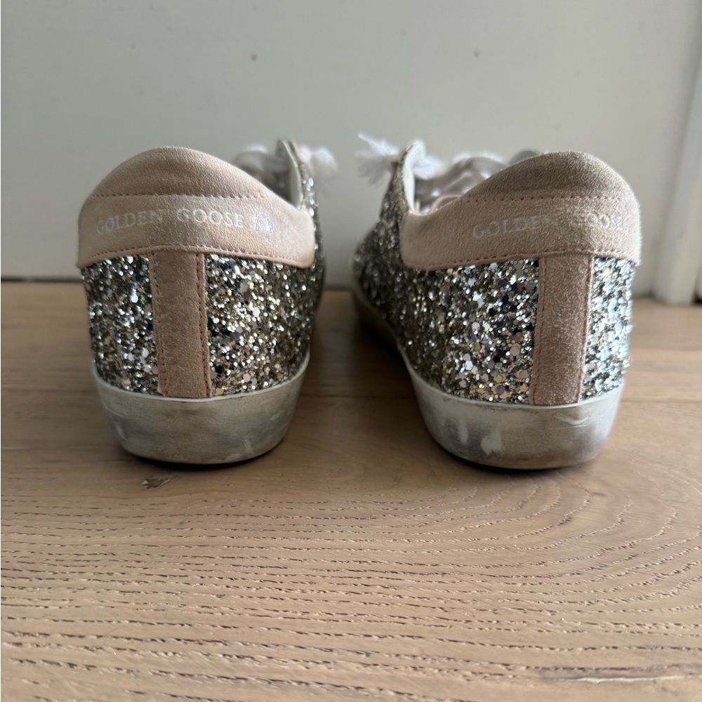 Golden Goose Superstar Glitter Sneaker - Picture 7 of 8
